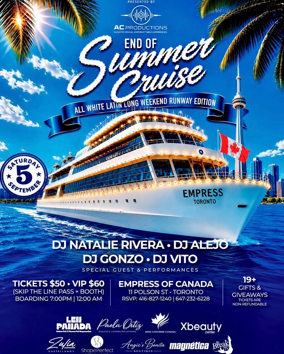VIP + Booth End of Summer Cruise