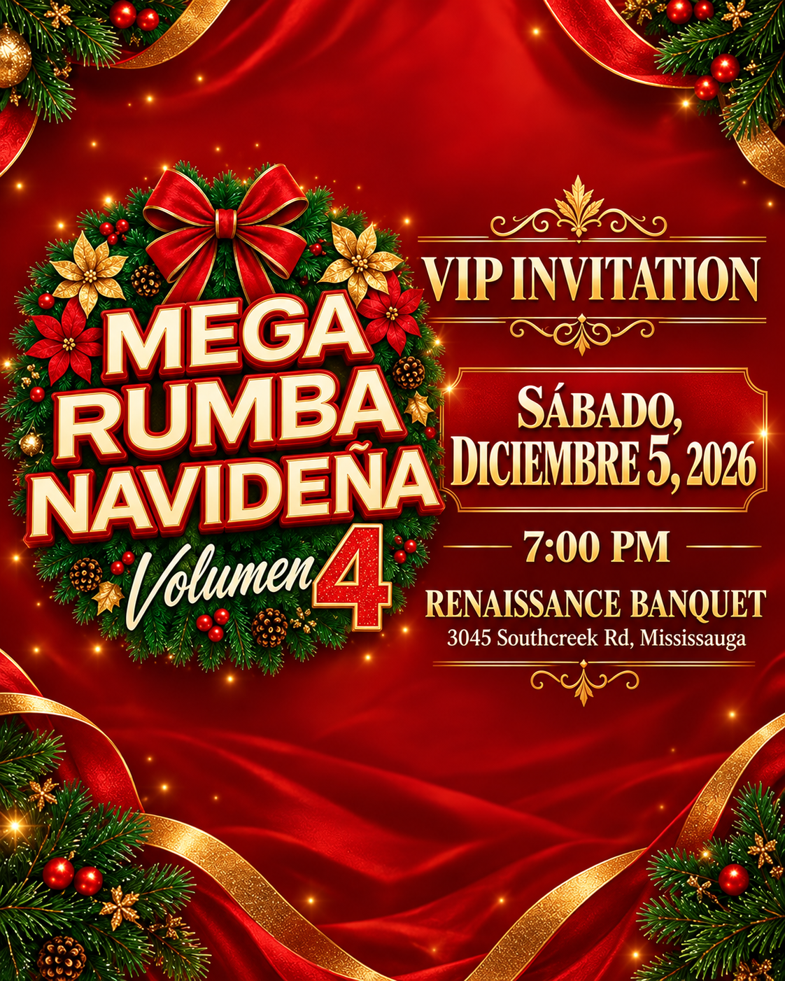 VIP TABLE 10 GUEST 🎄🔥MEGA RUMBA NAVIDEÑA VOL. 4 🔥🎄