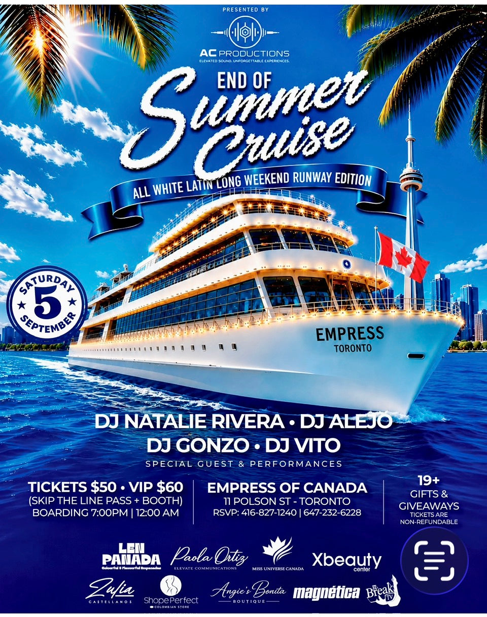 End of summer Cruise, all white Runway edition (General Tickets)