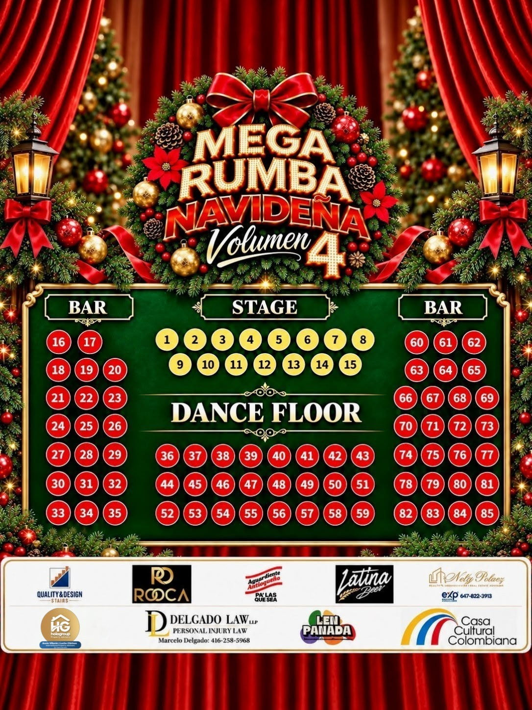 GENERAL TICKETS  🎄🔥MEGA RUMBA NAVIDEÑA VOL. 4 🔥